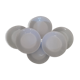 Ensemble de 6 assiettes creuses blanches  Limoges
