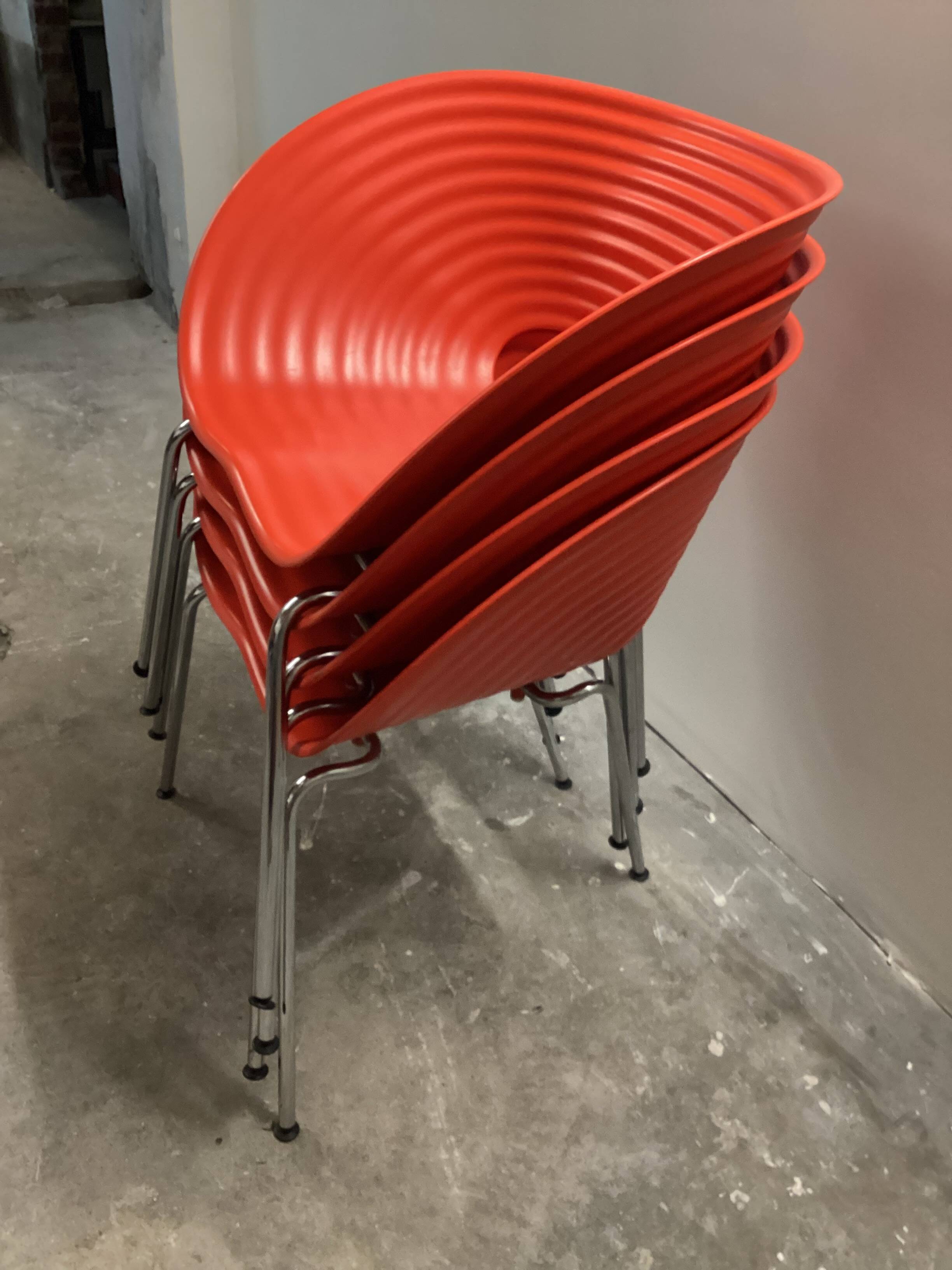 Pair of Tom Vac designer chairs, by Ron Arad