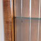 Vintage Display Cabinet with Glass Slats – Warm Walnut Veneer - Art Deco