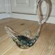 Vintage hand-blown glass swan sculpture – 1960s/70s