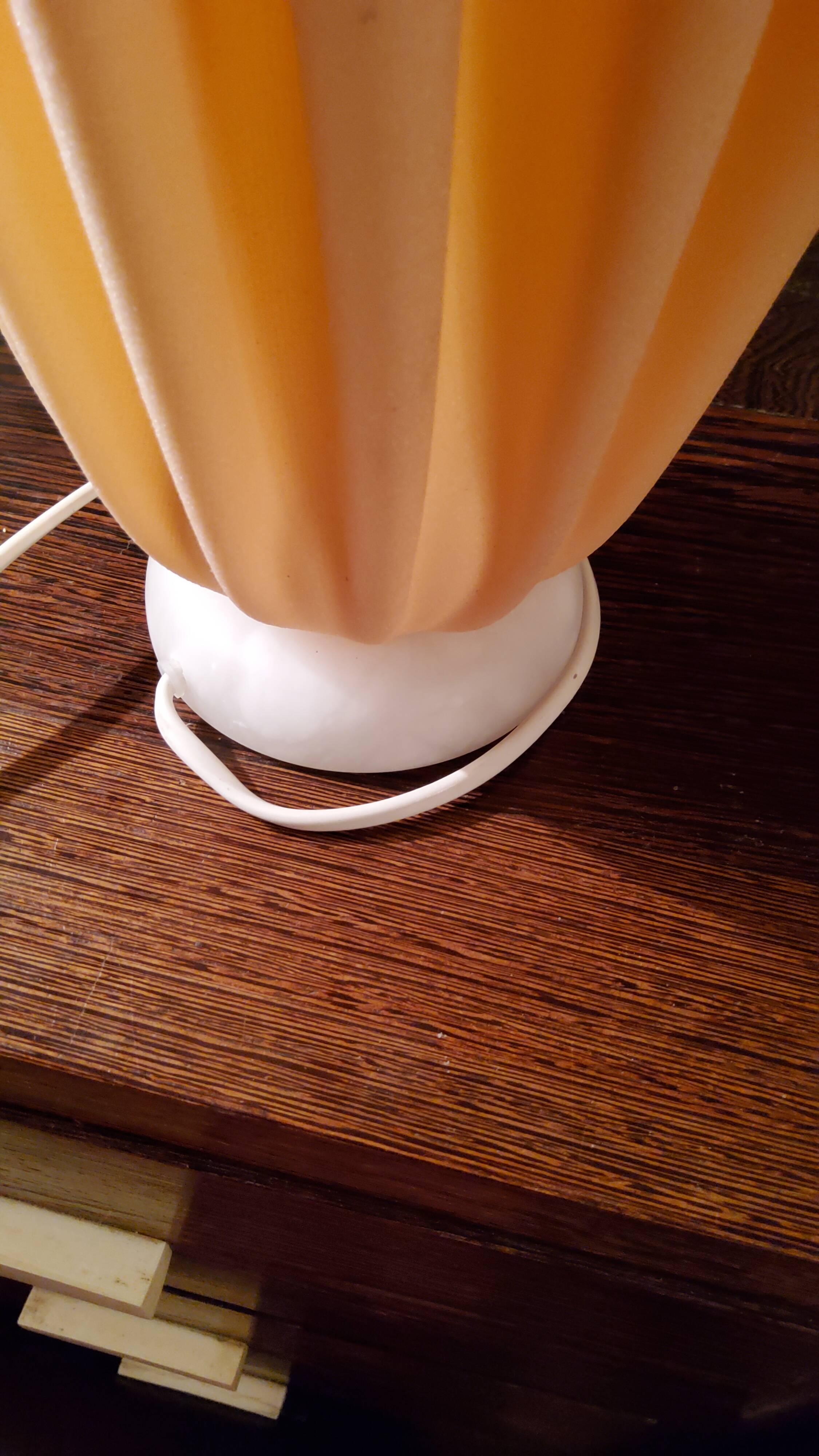 Athena lamp by Georgia Jacob marble and resin 53cm