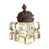 1930 crystal inkwell