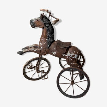 Cheval tricycle 19ème