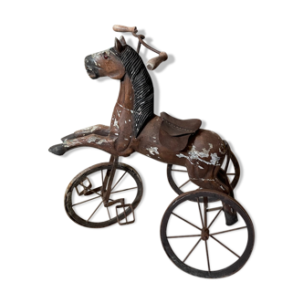 Cheval tricycle 19ème