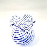 Vase en verre filigrané, Murano