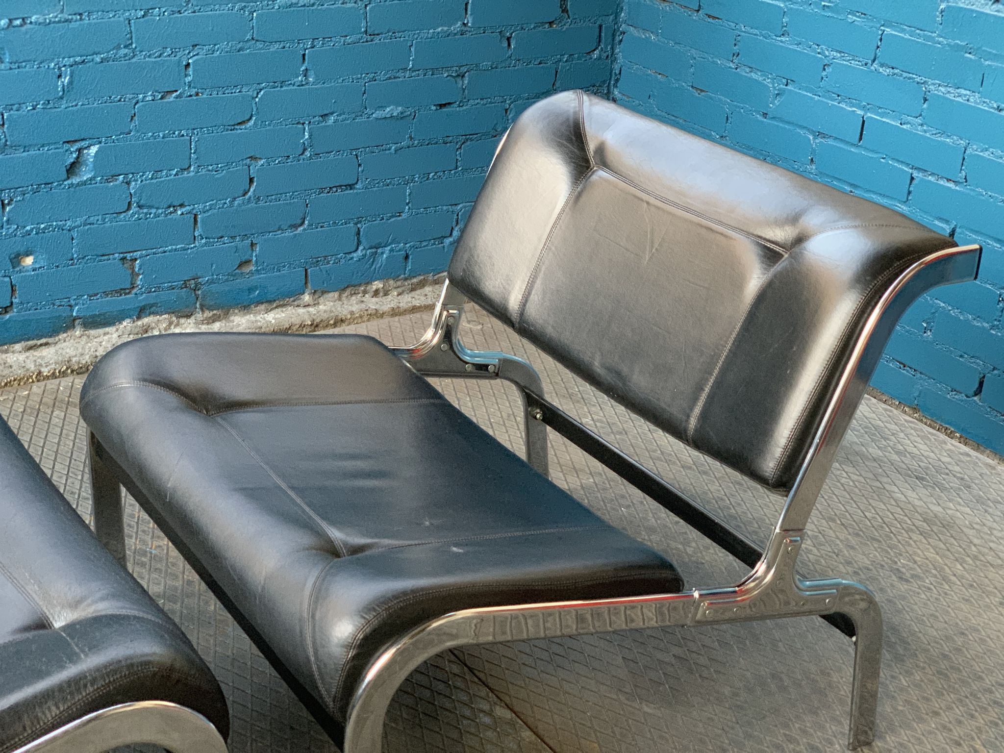 Pair of Whist chairs by Olivier Mourgue 2nd edition Airborne 1964