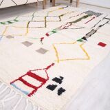 Tapis bérbere fait main traditionnelle 250cmx150cm