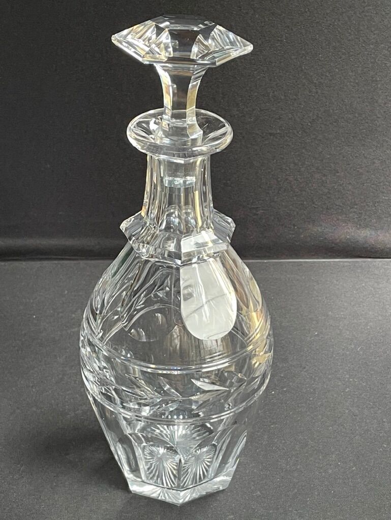 Carafe Baccarat service Jonzac early twentieth