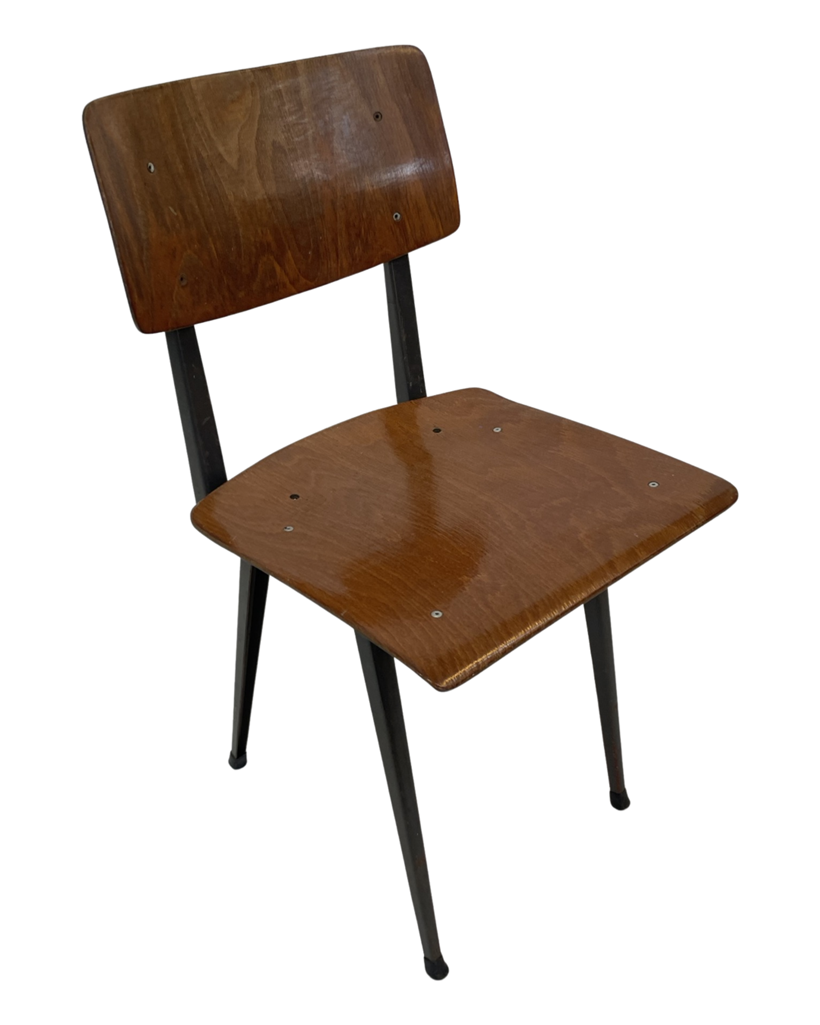 Vintage Marko Holland school chair minimalist 60