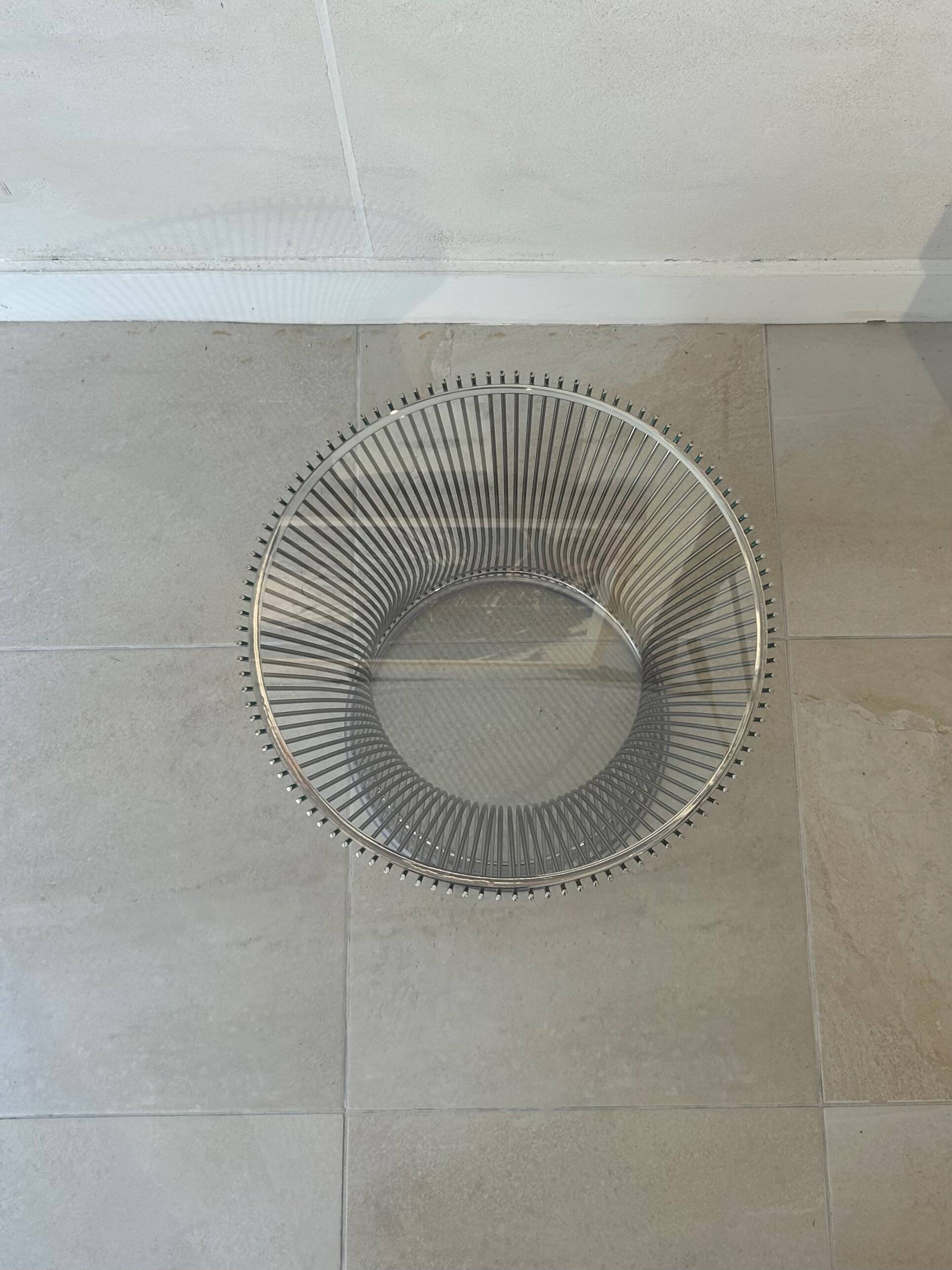 Warren Platner side table, Knoll