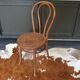 Cane bistro chair