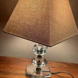 Glass foot lamp