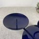Vintage enamelled metal candle holder