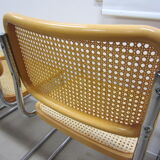 Series of 4 Cesca B32 chairs by Marcel Breuer