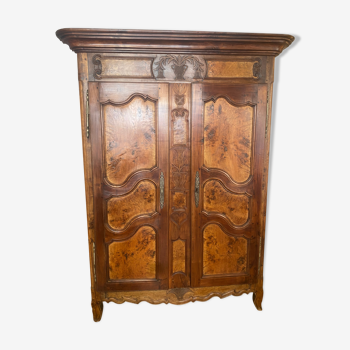 Armoire bressane, milieu du XIX