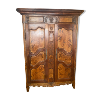 Armoire bressane, milieu du XIX