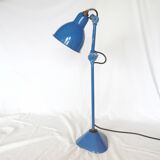 RAVEL articulated lamp, model 205 blue, Bernard Albin Gras, Clamart, France, 1932