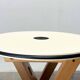 Tabouret pliant italien postmoderne de Enolinea, années 1980