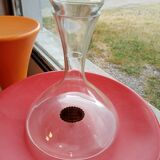 Carafe en verre 23cm soufflée à la bouche