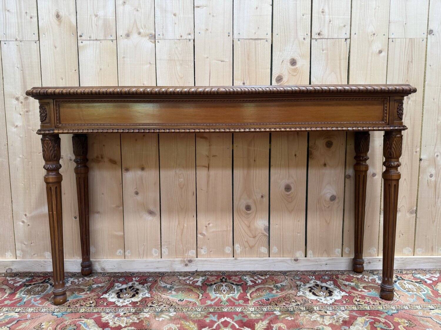 Support console – Louis XVI style – Carved varnished wood – Early 20th century