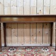 Console d'appui – Style Louis XVI – Bois sculpté verni – Début XXe