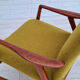 Alf Svensson, 60s, armchair model Kontur, completely restored, furniture wool