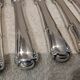 12 silver-plated table knives by Ercuis Valencay, 25cm