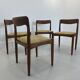 Vintage Danish Dining Chairs in Teak by H.W. Klein for Bramin, Set of 4