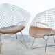 Knoll Bertoia Diamond armchairs