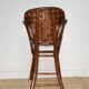 Child chair in chestnut