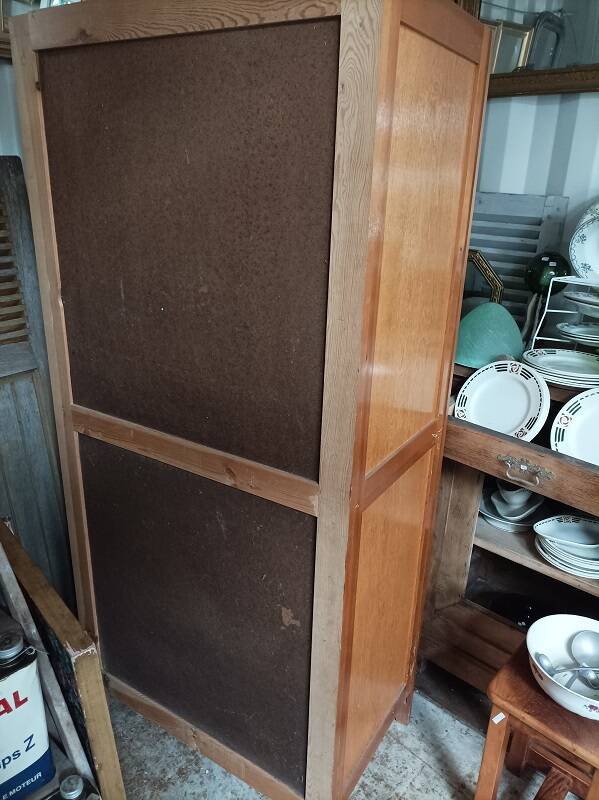 Parisian wardrobe in wood