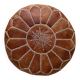 Handmade Moroccan Leather Pouf