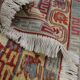 Handwoven Sumakh Kilim Rug, Wool & Silk Tribal Flatweave 103 x 73 cm