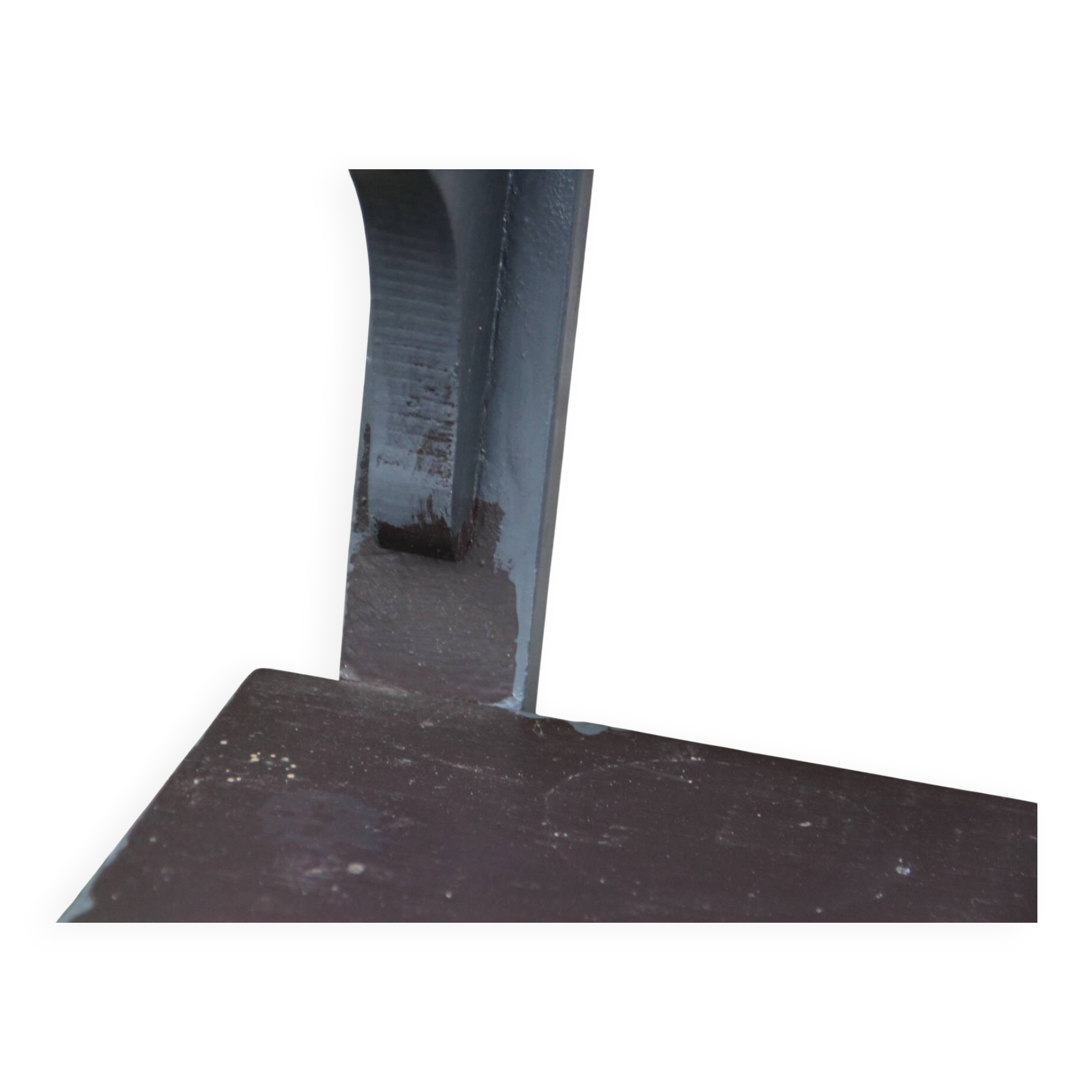 Old workshop wall shelf