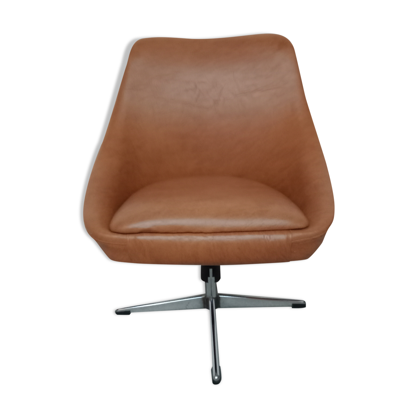 Vintage swivel armchair