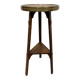 Side table in Jugendstil with a brass top by Joseph Maria Olbrich