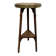 Side table in Jugendstil with a brass top by Joseph Maria Olbrich