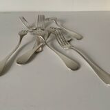 Silver-plated forks