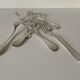 Silver-plated forks