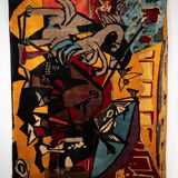 Tapestry, inspired by Picabia. Contemporary work