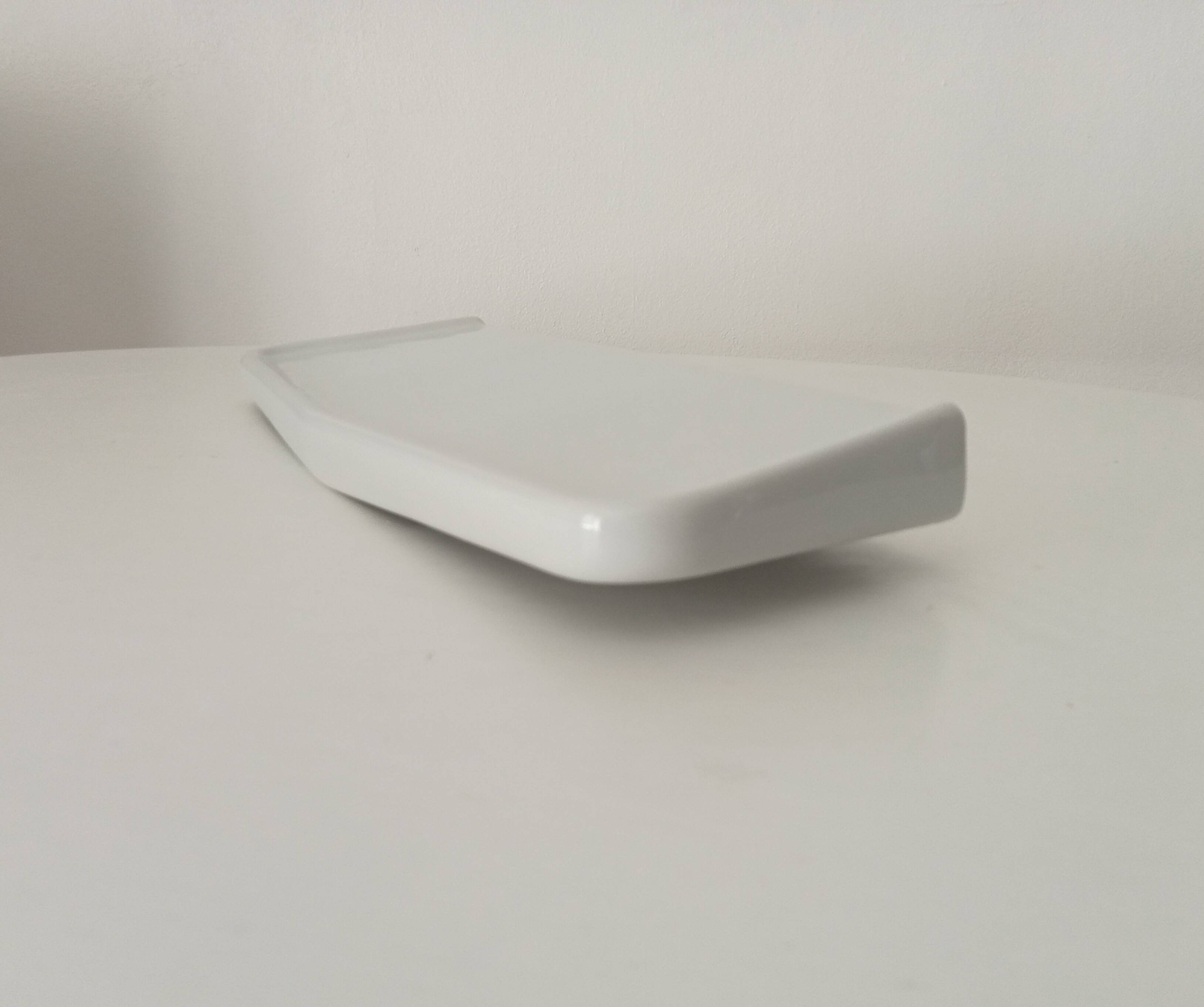 60s ceramic bathroom wall shelf