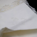 Old small format tablecloth nineteenth