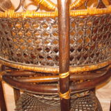 Emmanuelle rattan armchair