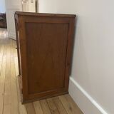 Vintage wooden display cabinet 260225