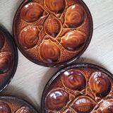 La Redoute x Selency set of 4 oyster plates