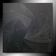 Minimalist monochrome abstract painting in black
