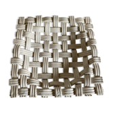 Ceramic centerpiece 1960 braided Emile Tessier