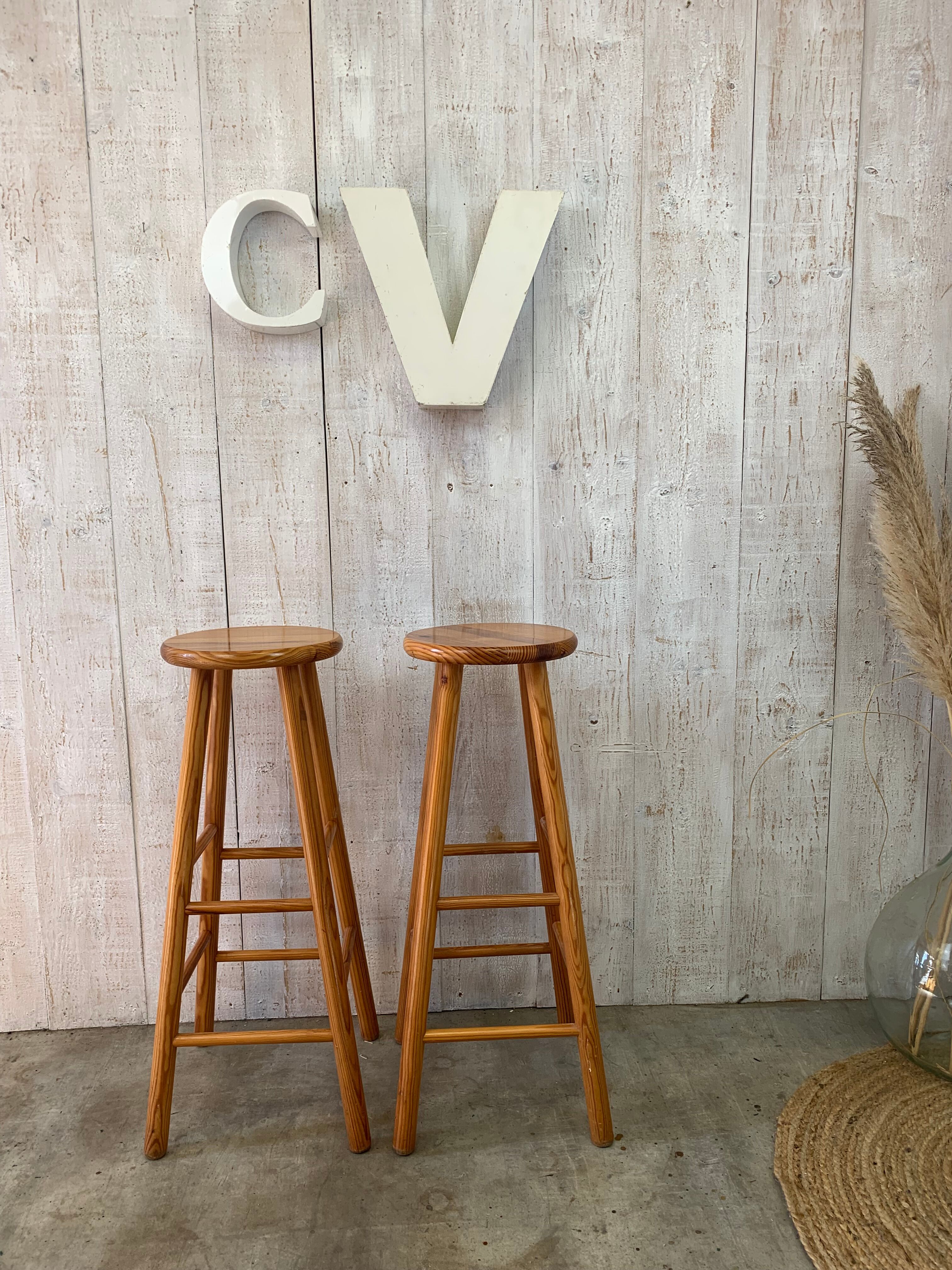 Tabouret de bar vintage