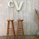 Tabouret de bar vintage