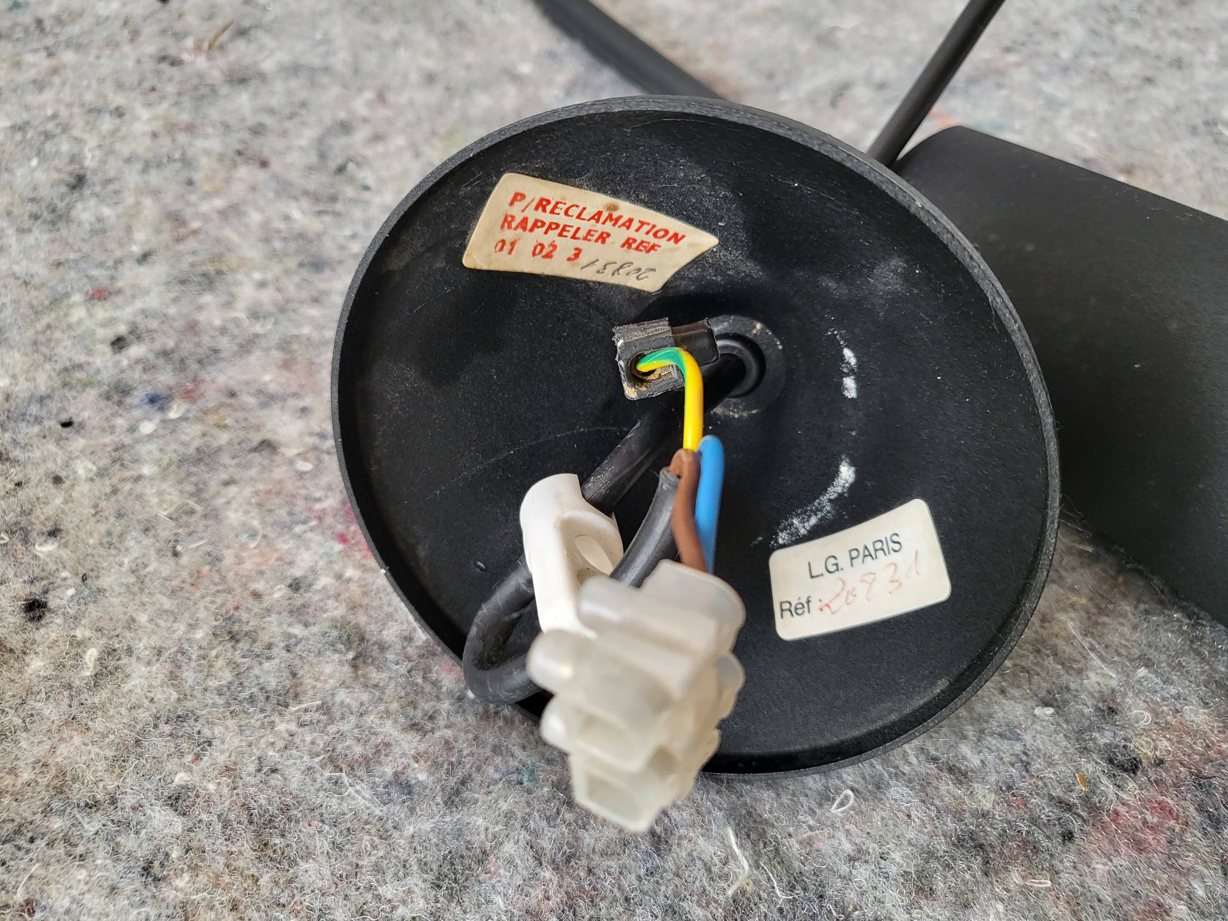 Lucien Gau pendant light vintage 1980